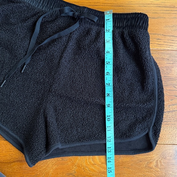 Victoria Secret Black Plush Teddy Loungewear Pajamas Set - Picture 9 of 11